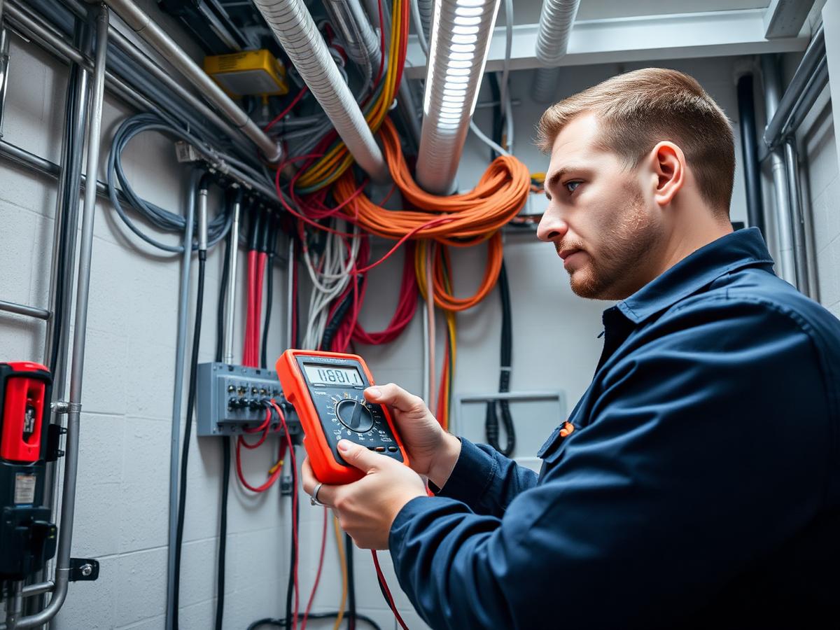 Electricidad — trabajo realizado por ELECTROLIMA en Madrid